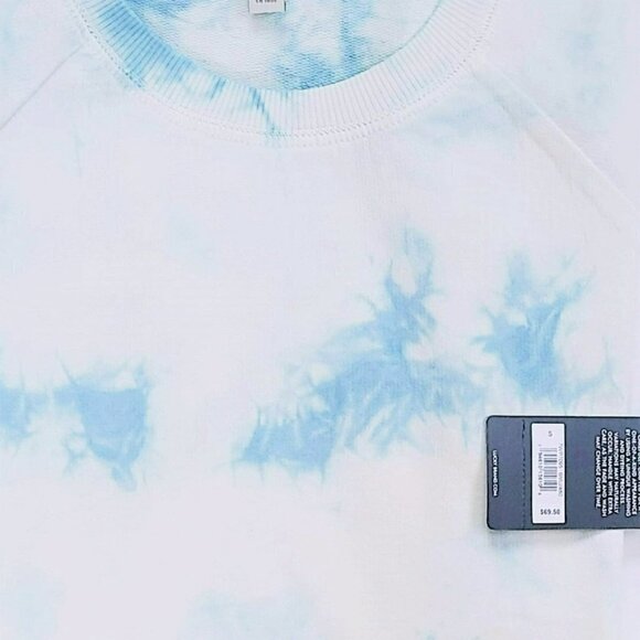 NWT Lucky Brand Tie Dye Print Soft Cotton Casual Sweatshirt Top - Picture 4 of 5